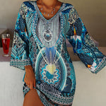 Emelia - Leuchtendes Boho-Druckkleid - Ansicht 5