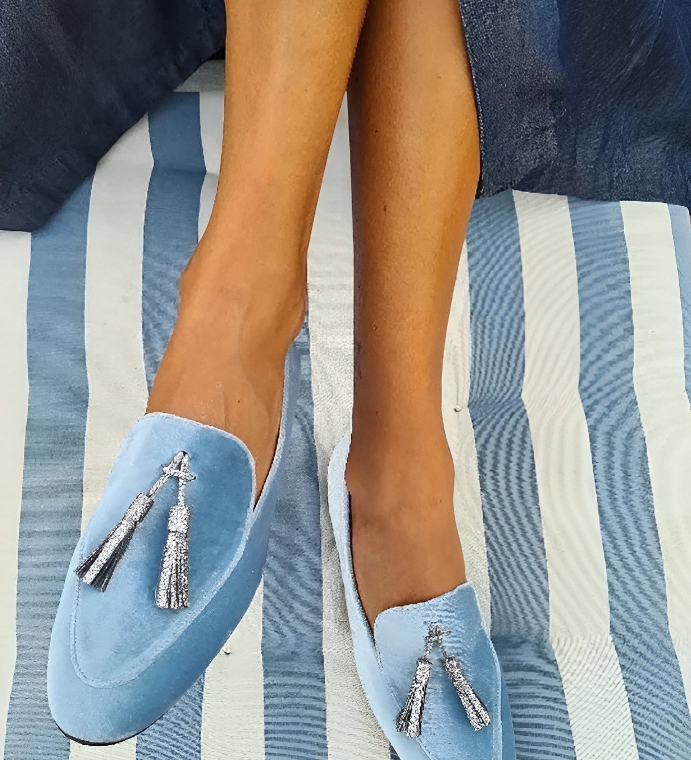 Chloé™ | Schicke Wildleder-Mokassins - Ansicht 2