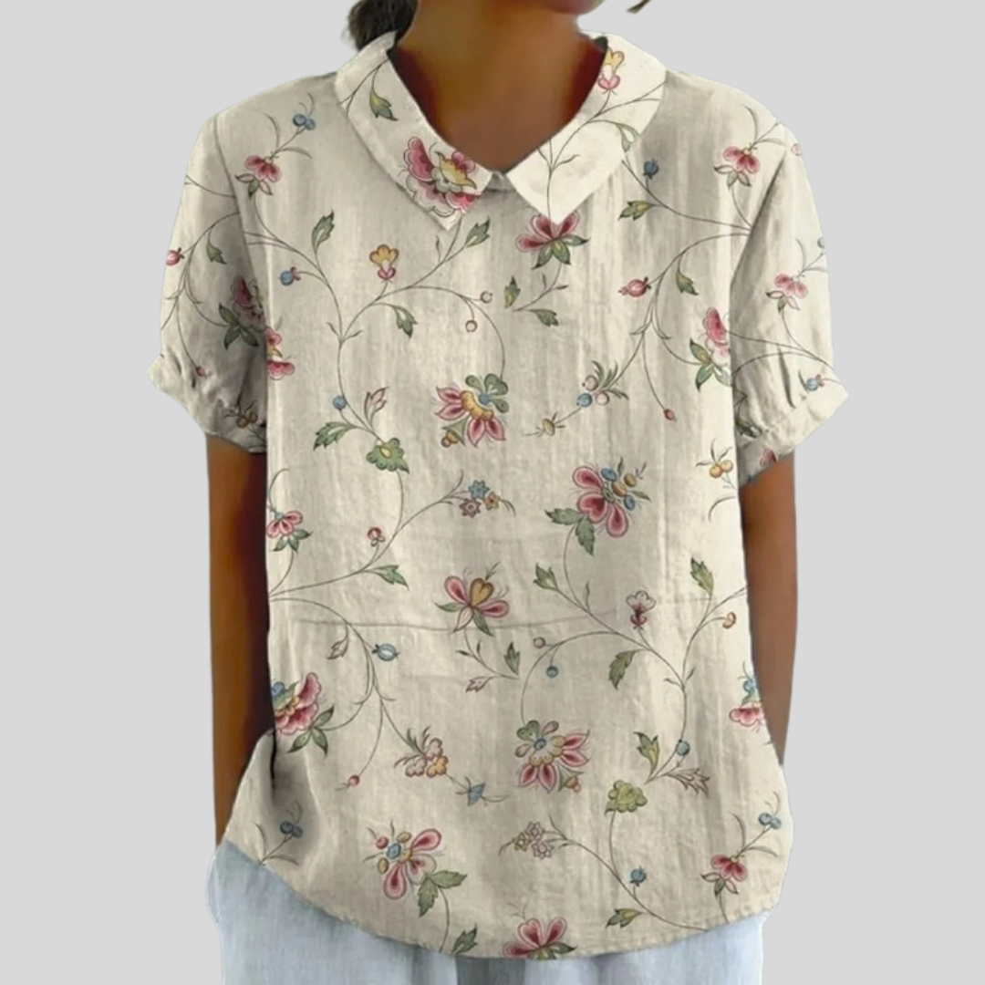 Blumenshirt Eleganter Komfort von Stefanie Berlin