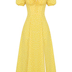 Anja - Kleid mit Puffärmeln und Blumenprint - Ansicht 14
