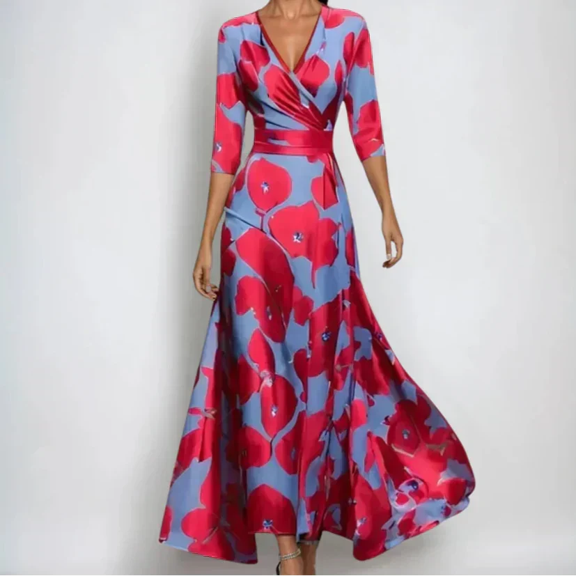 Emily | Elegantes Blumenkleid - Ansicht 3