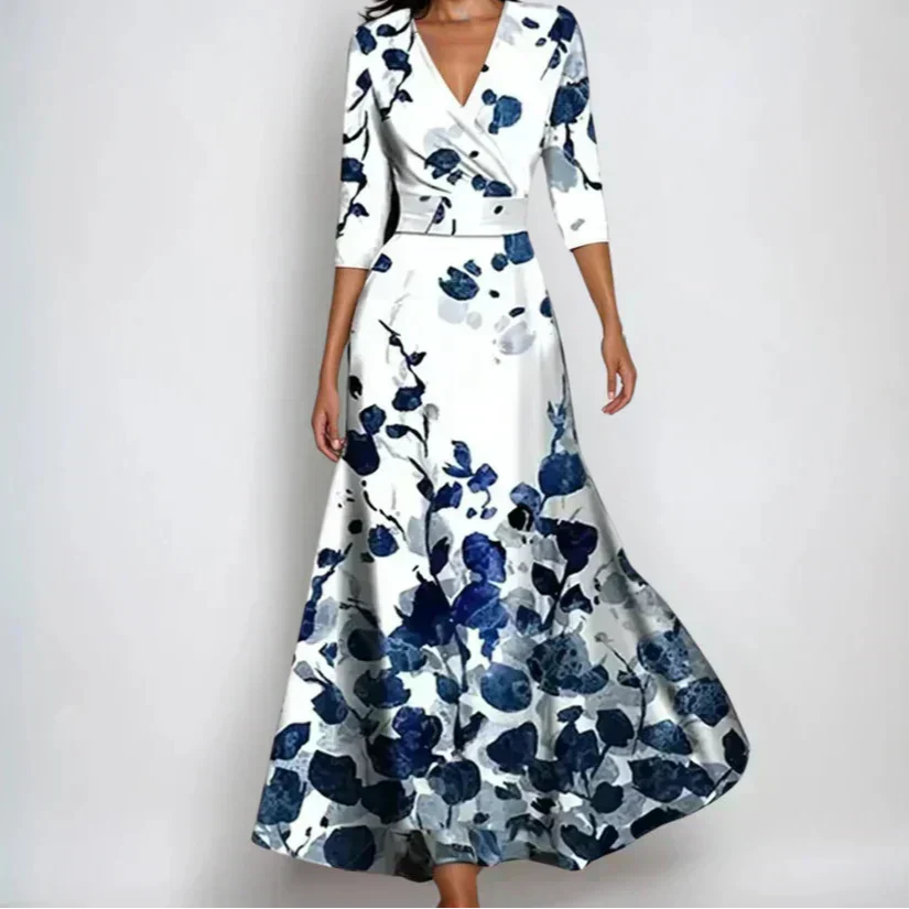 Emily | Elegantes Blumenkleid von Stefanie Berlin