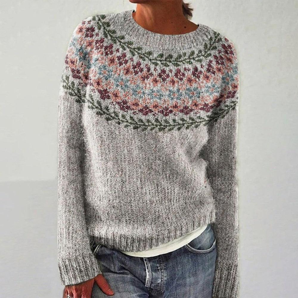 Bianca | Pullover mit Rundhalsausschnitt von Stefanie Berlin