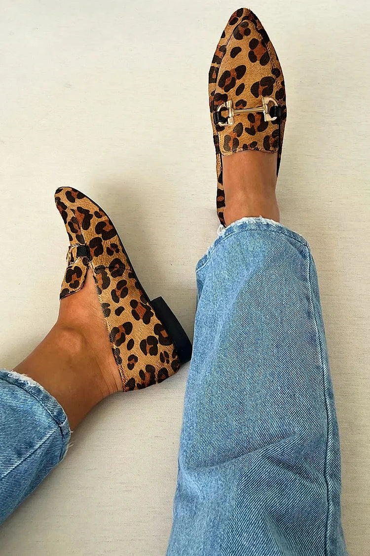 Gudrun - Elegante Leoparden-Mokassins - Ansicht 3