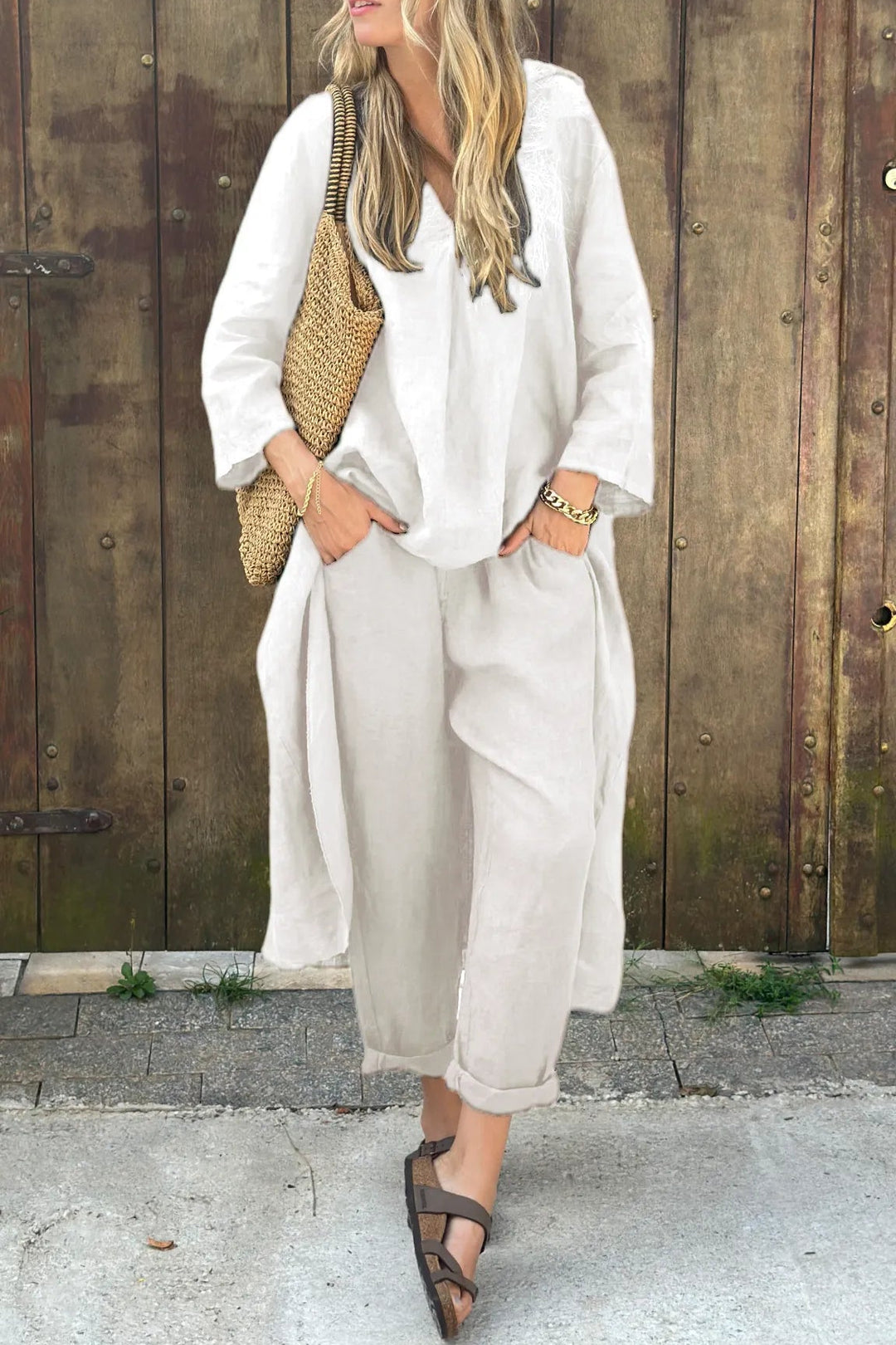 Vanessa - Elegantes drapiertes Ensemble - Ansicht 6
