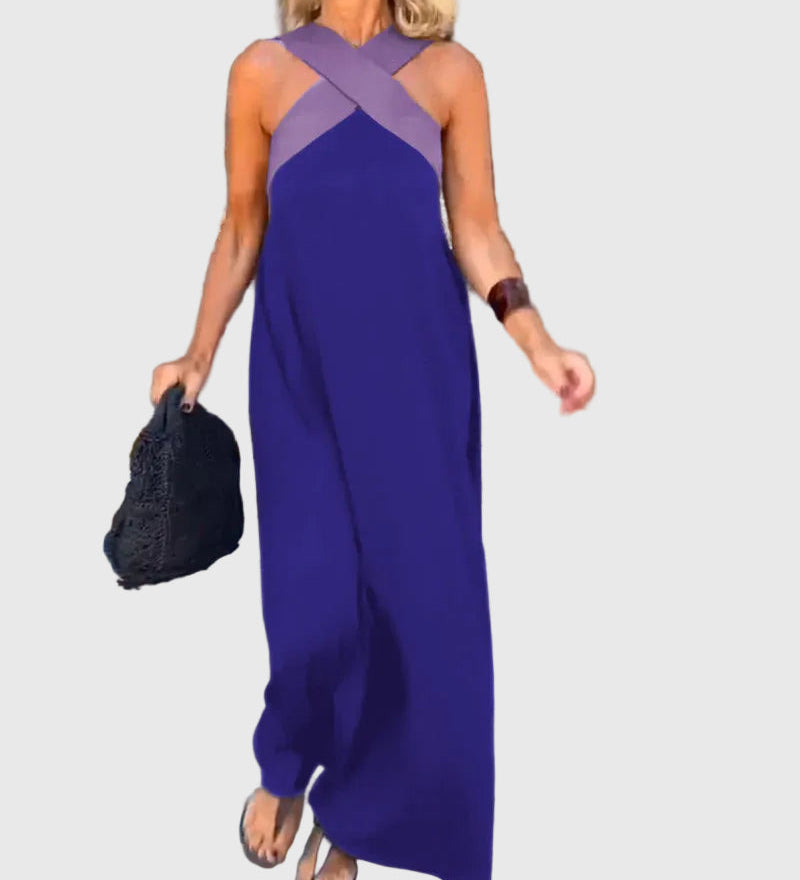 Elena | Elegantes und fließendes Maxikleid - Ansicht 14