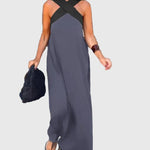 Elena | Elegantes und fließendes Maxikleid - Ansicht 13