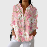 Leichte und farbenfrohe Druckbluse von Stefanie Berlin