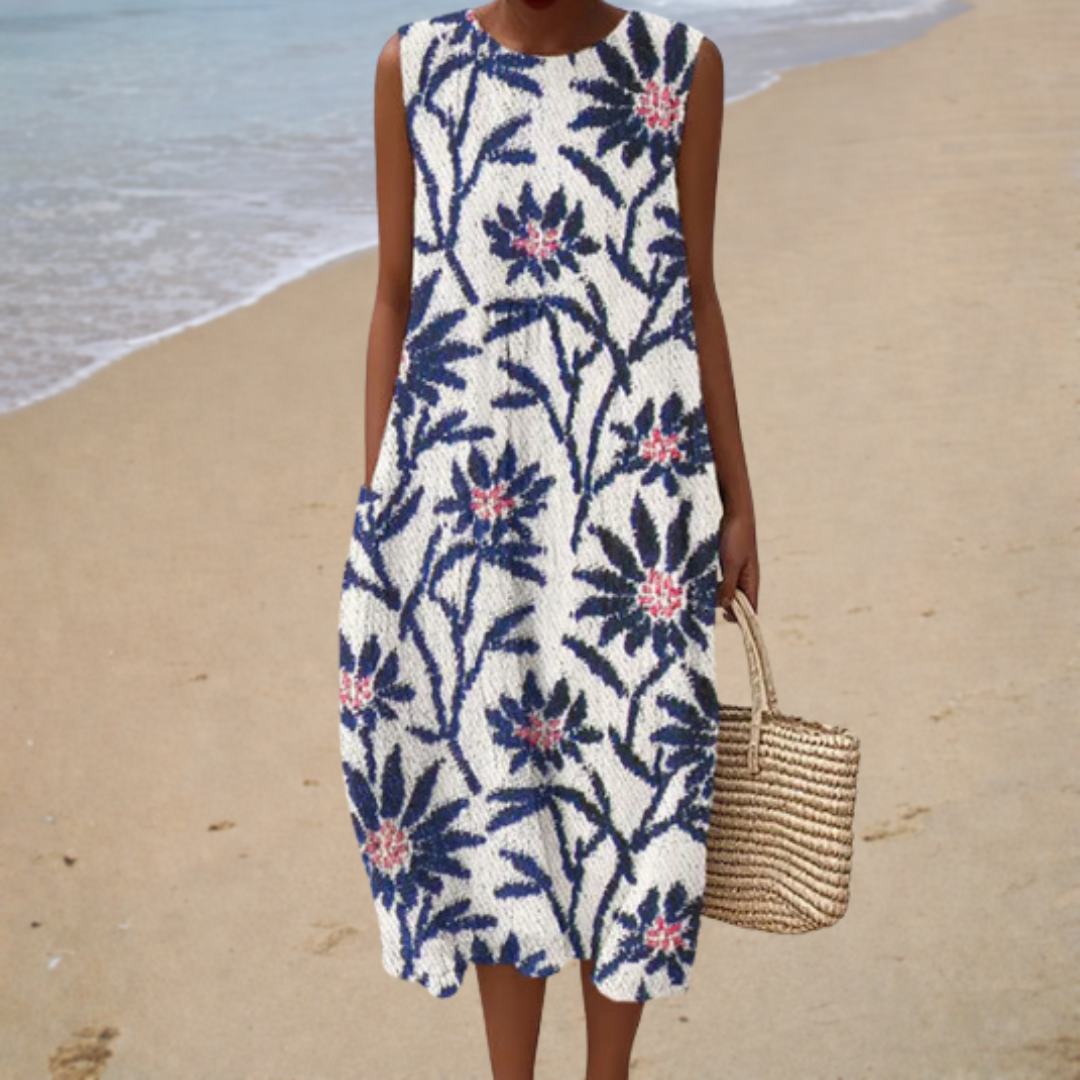 Bequeme Sommerkleid ohne Ärmel von Stefanie Berlin