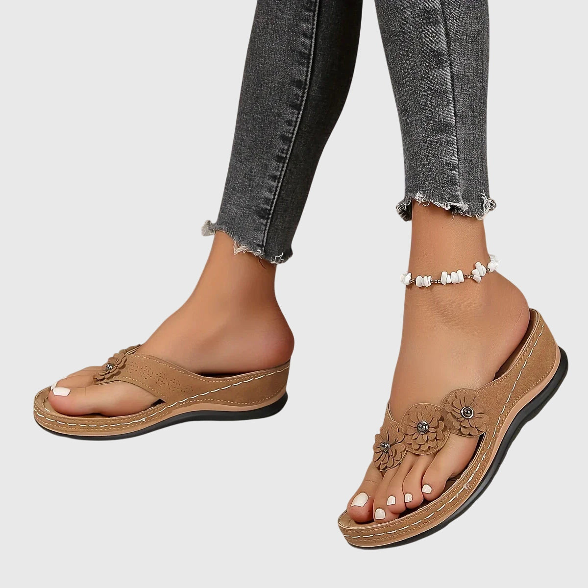 Annika - Elegante Orthopädische Flip-Flops - Ansicht 2