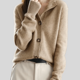 Claire | Kaschmir Cardigan im Retro-Stil - Ansicht 4