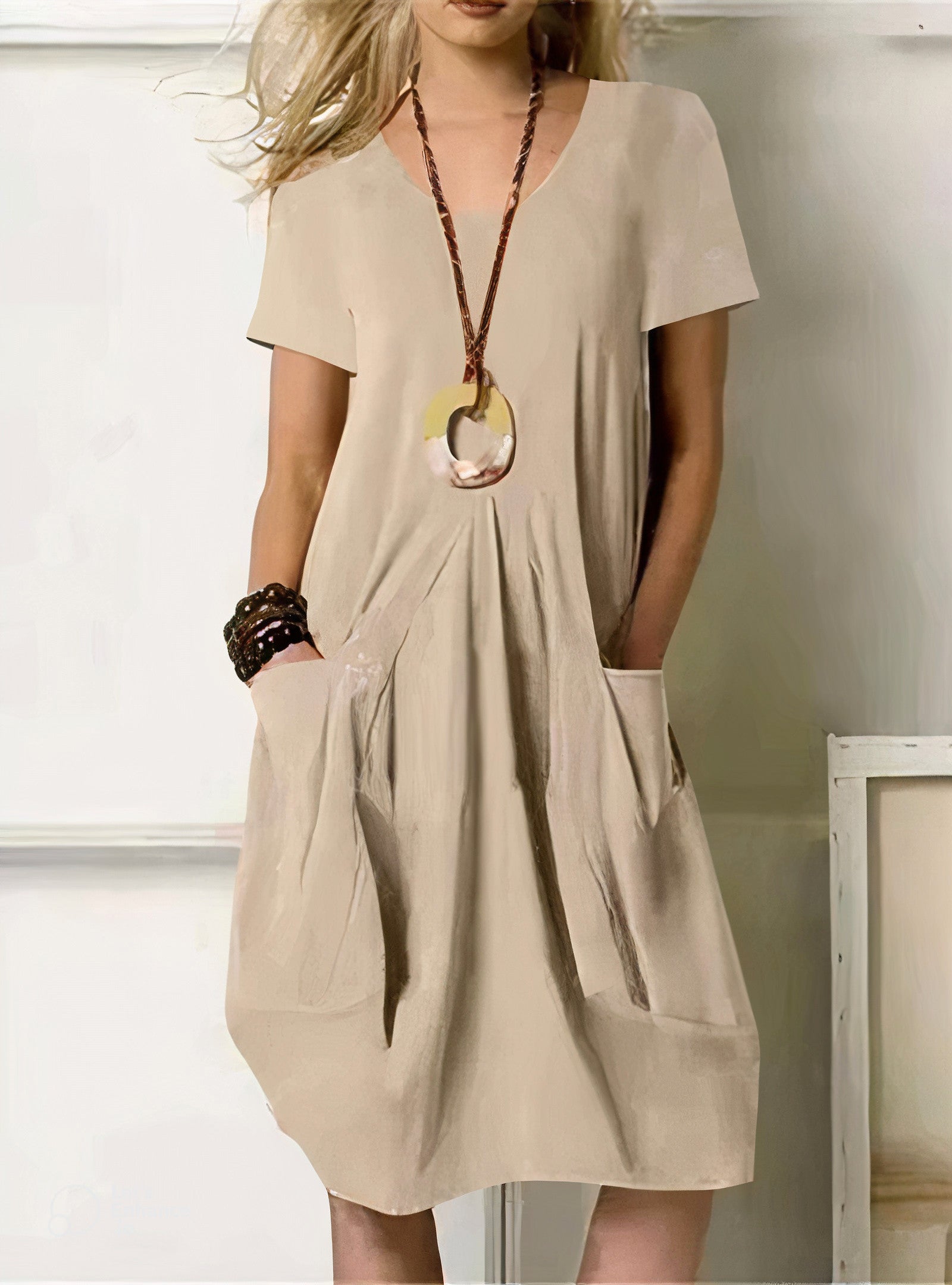 Ubud - Lässiges Kleid - Ansicht 2