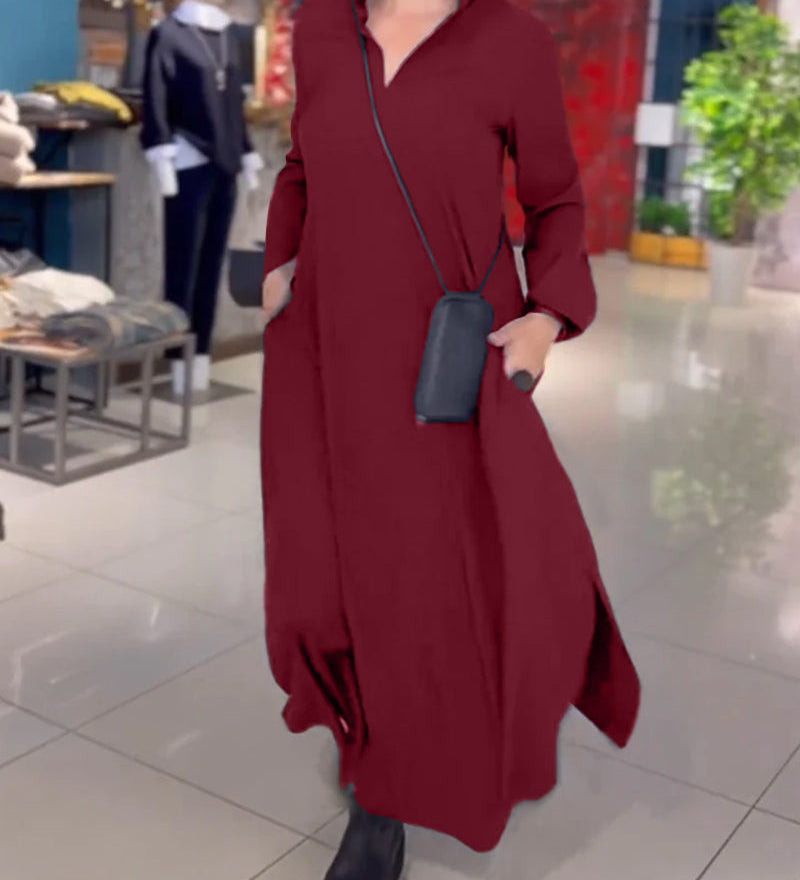 Sylvie - Weit geschnittenes Maxikleid - Ansicht 6