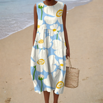 Bequeme Ärmellose Sommerkleid von Stefanie Berlin