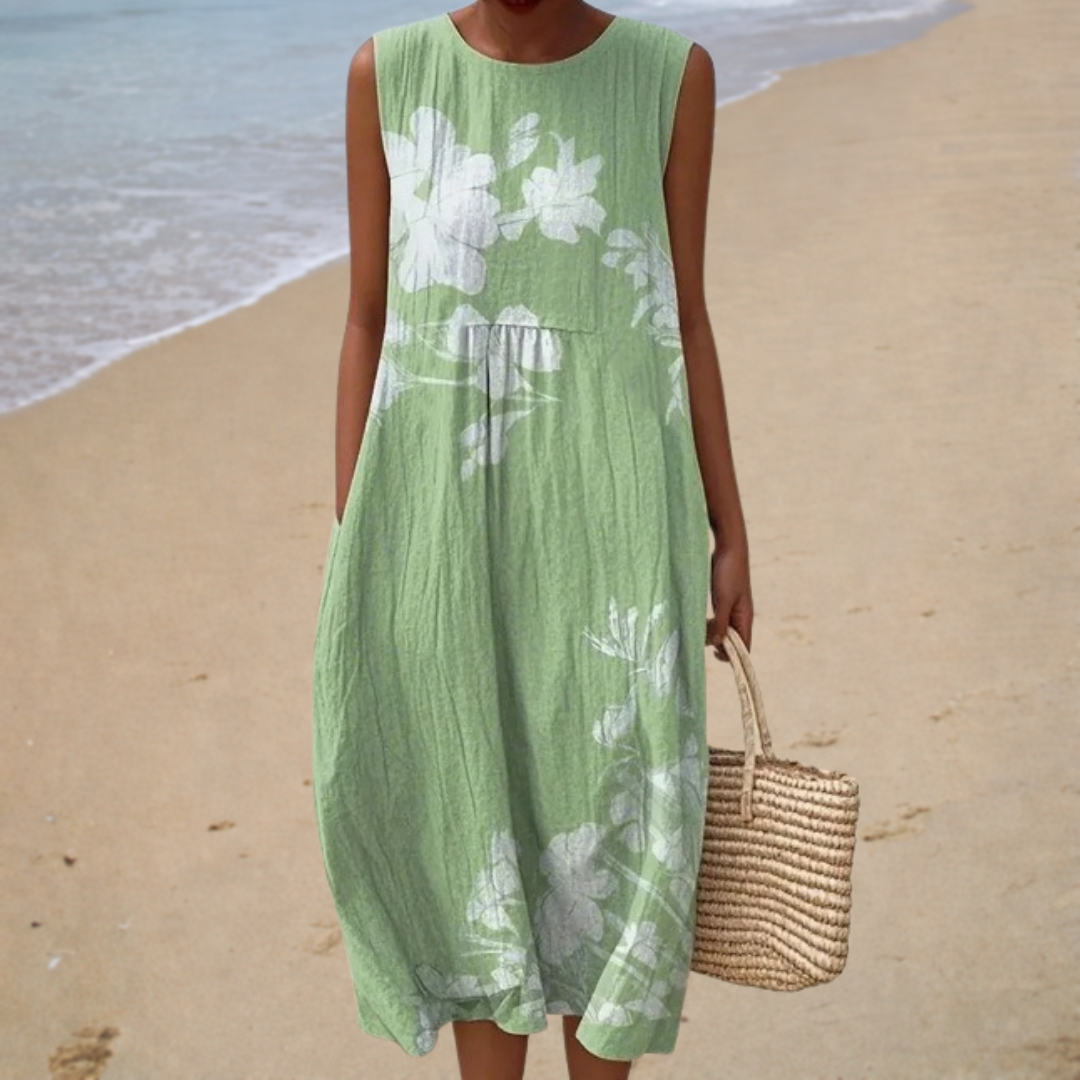 Bequeme Sommerkleid ohne Ärmel von Stefanie Berlin
