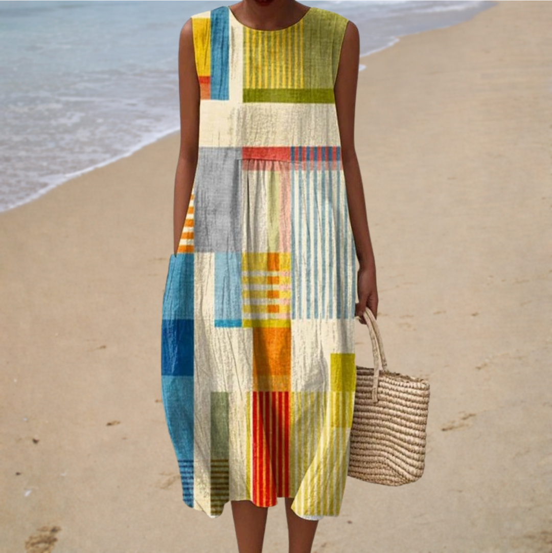 Bequeme Ärmellose Sommerkleid von Stefanie Berlin