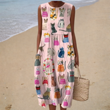 Bequeme Ärmellose Sommerkleid von Stefanie Berlin