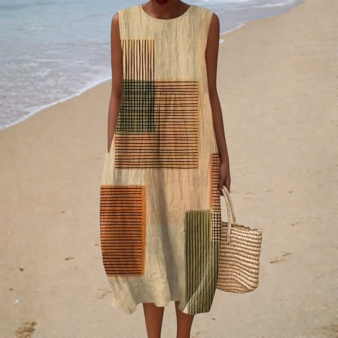 Bequeme Ärmellose Sommerkleid von Stefanie Berlin