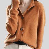Claire | Kaschmir Cardigan im Retro-Stil - Ansicht 3
