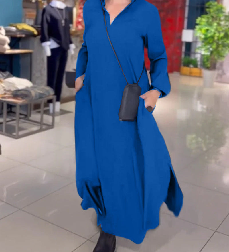 Sylvie - Weit geschnittenes Maxikleid - Ansicht 7
