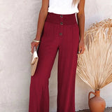 Rebecca - Hochtaillierte Lockere Hose - Ansicht 6