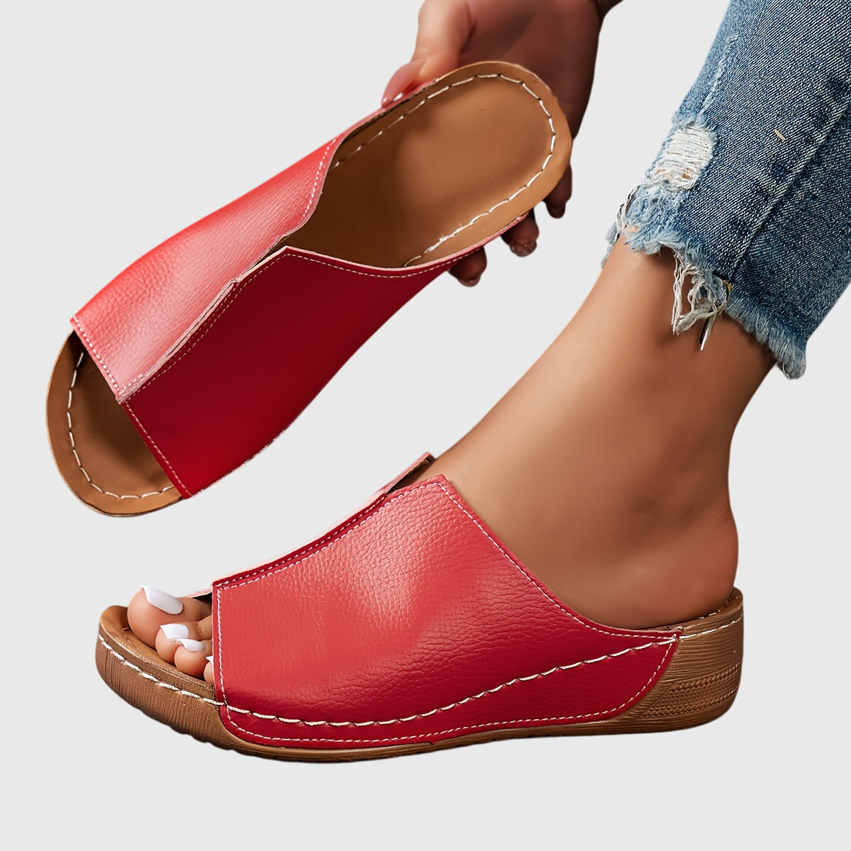 Alexandra - Elegante Orthopädische Sandalen - Ansicht 3