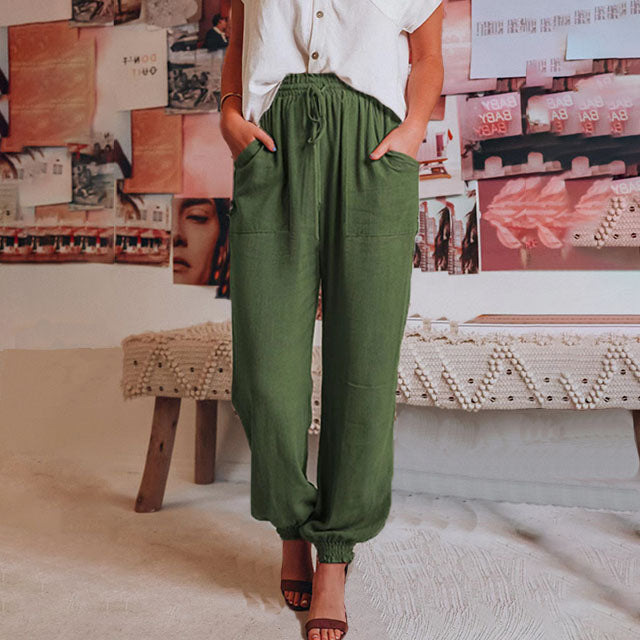 Katrin – Elegante Jogginghosen mit Kordel - Ansicht 14