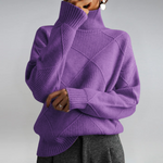 Laura | Luxuriöser Kaschmirpullover mit Stehkragen - Ansicht 7