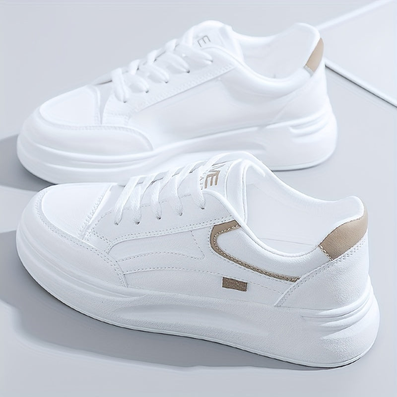 Schicke weiße Sneakers mit leichtem Komfort - Ansicht 9
