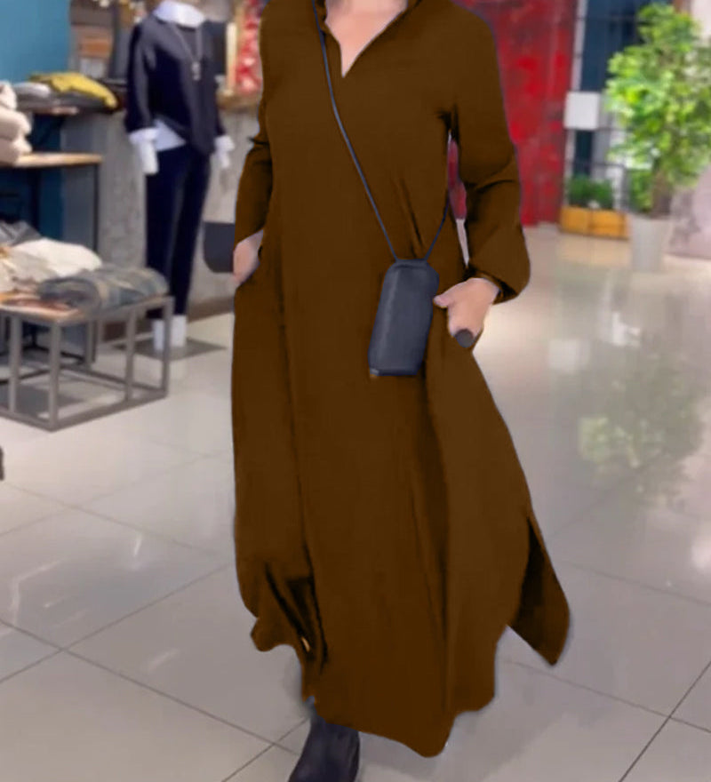 Sylvie - Weit geschnittenes Maxikleid - Ansicht 8