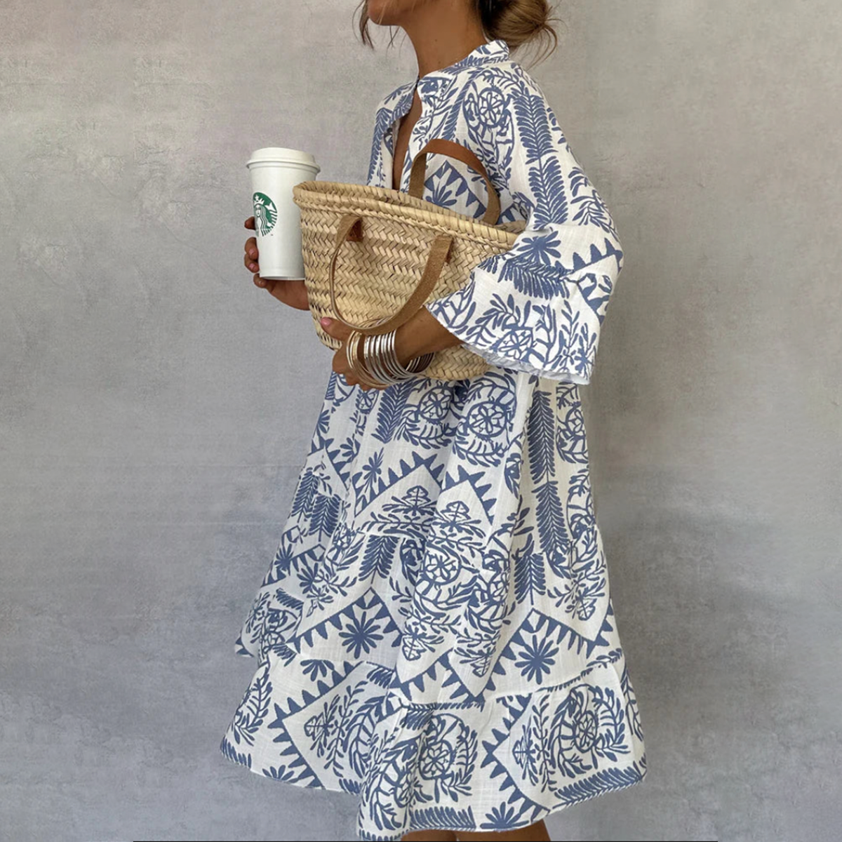 Susanne - Lässiges Boho-Tunika-Kleid von Stefanie Berlin