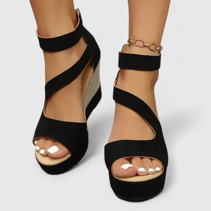 Anja - Orthopädische Wedge-Sandalen von Stefanie Berlin