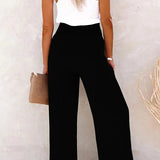 Rebecca - Hochtaillierte Lockere Hose - Ansicht 5