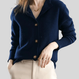 Claire | Kaschmir Cardigan im Retro-Stil - Ansicht 6