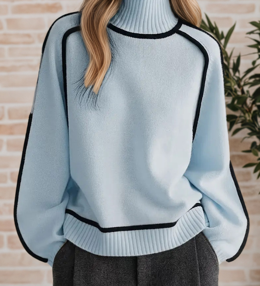 Donna | Eleganter Pullover mit Stehkragen - Ansicht 6