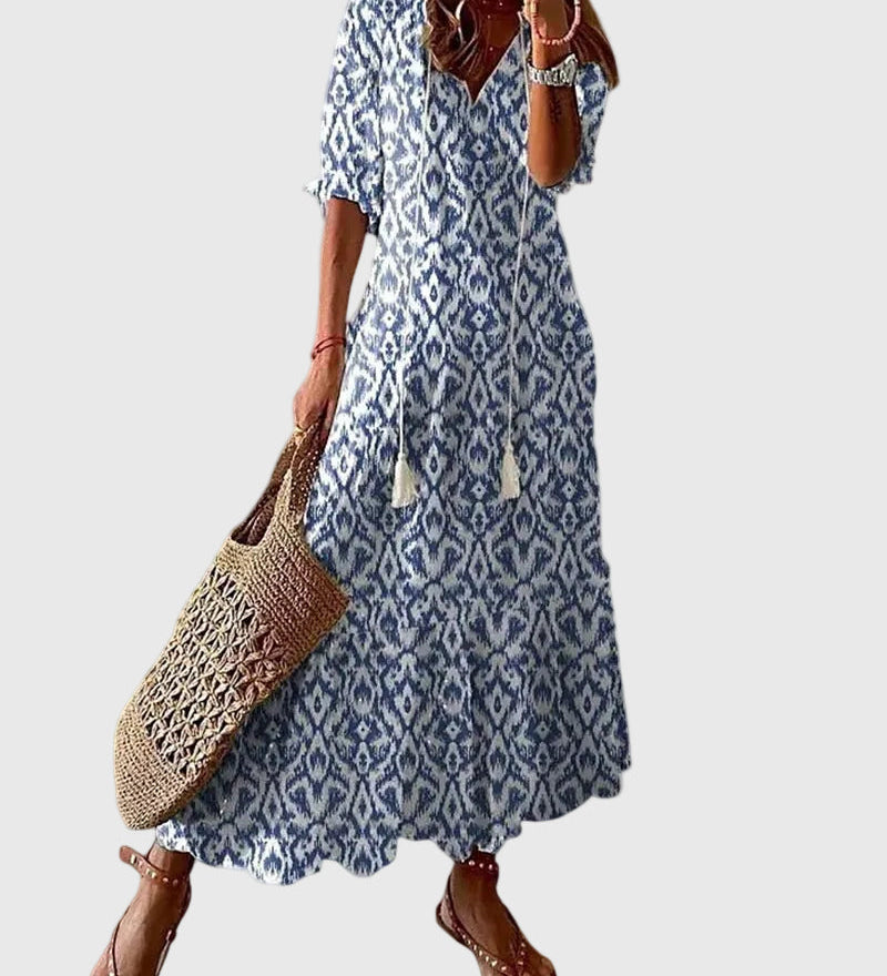Amalia | Vintage Boho Maxikleid für den Sommer von Stefanie Berlin
