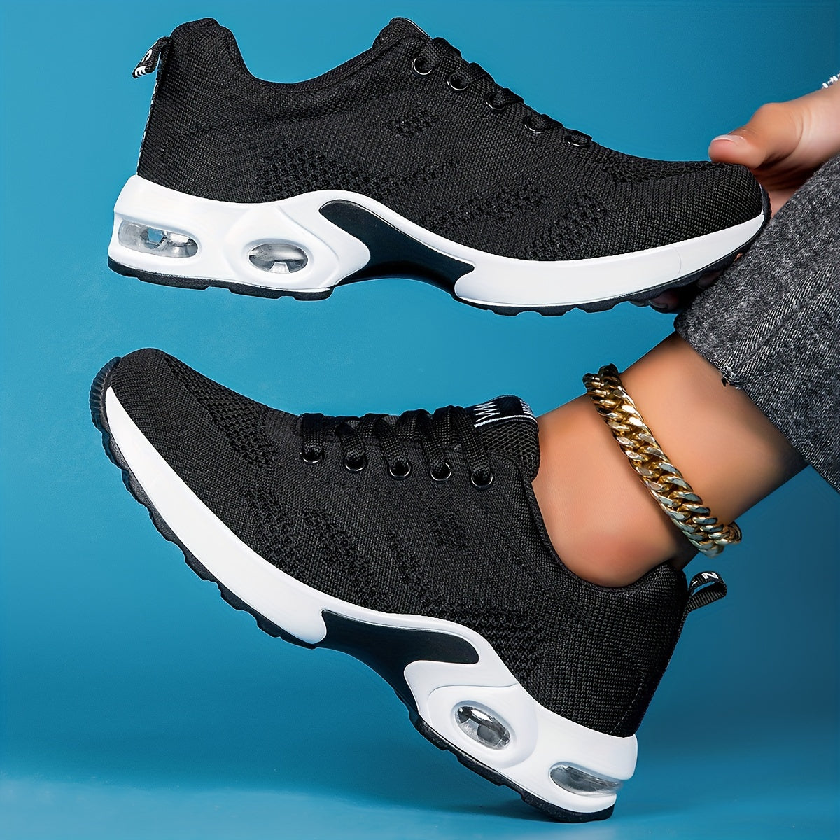 Atmungsaktive, dämpfende, rutschfeste Sneakers - Ansicht 4