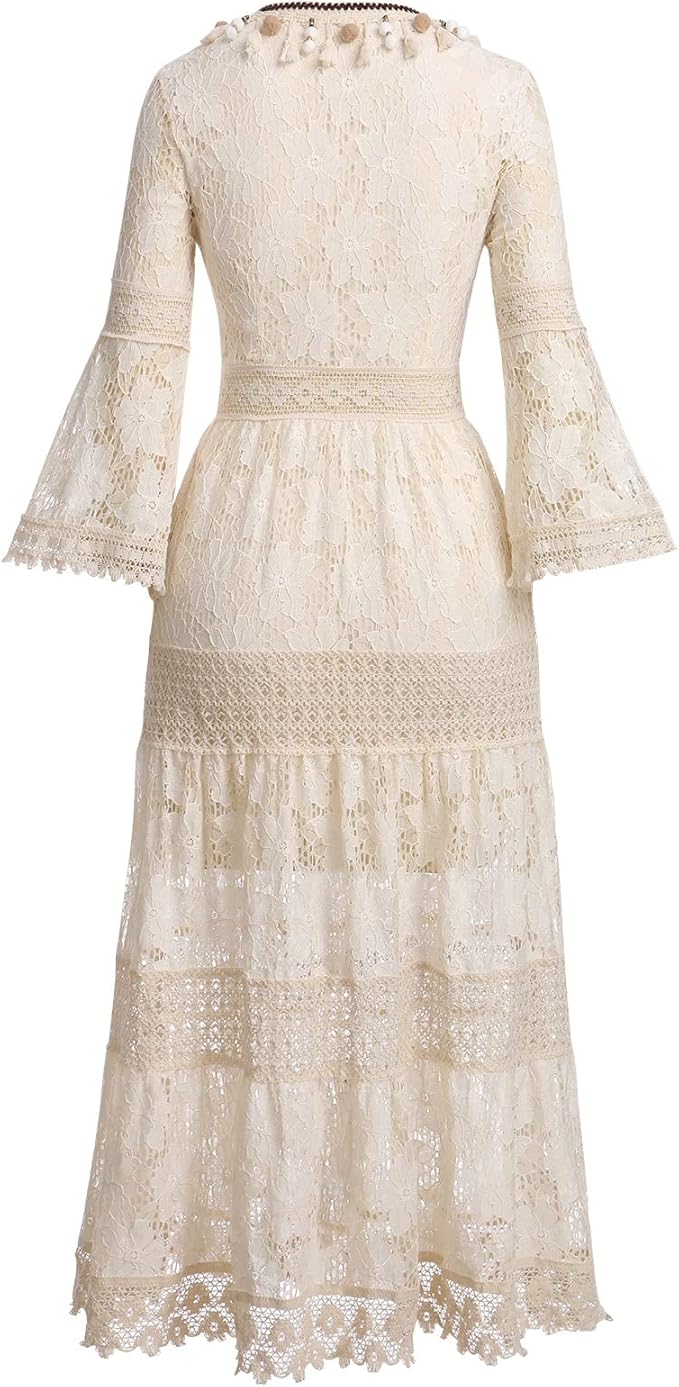 Alexandra - Boho-Spitzenkleid - Ansicht 3