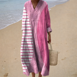 Flatterndes Sommerdruckkleid von Stefanie Berlin