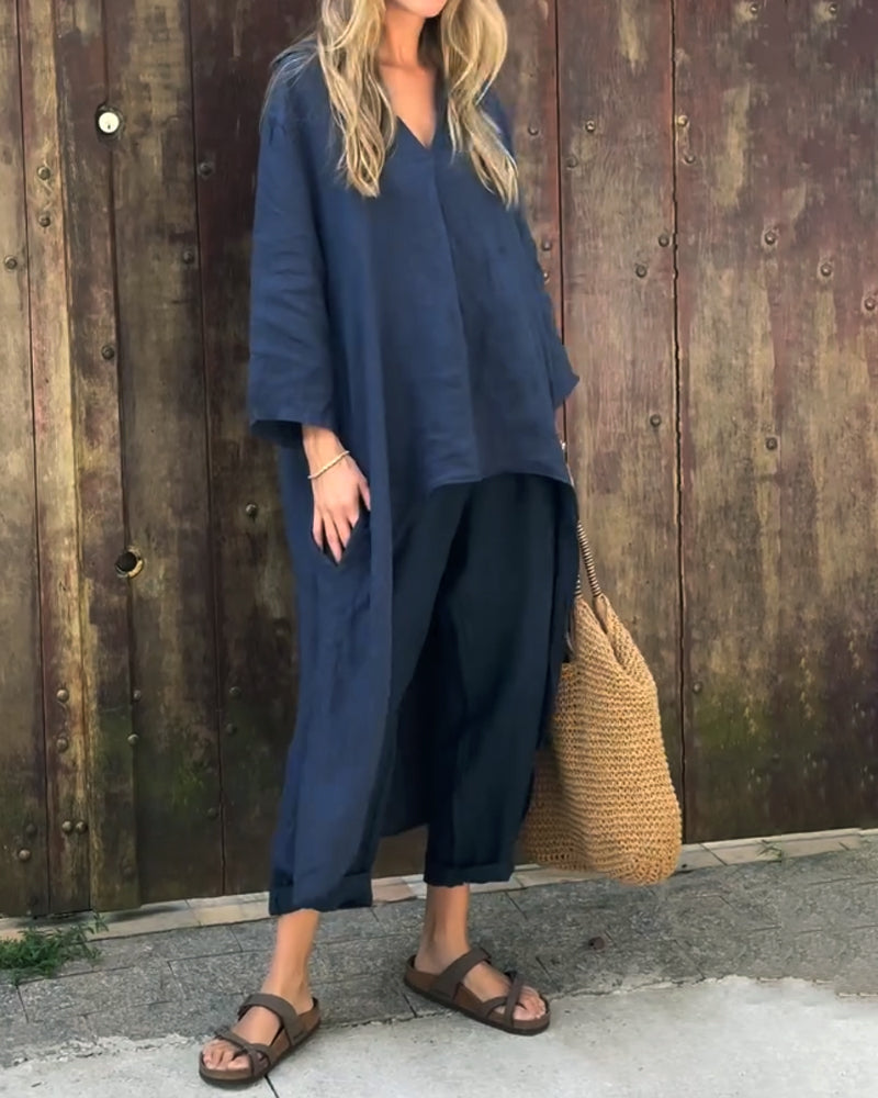 Vanessa - Elegantes drapiertes Ensemble - Ansicht 2