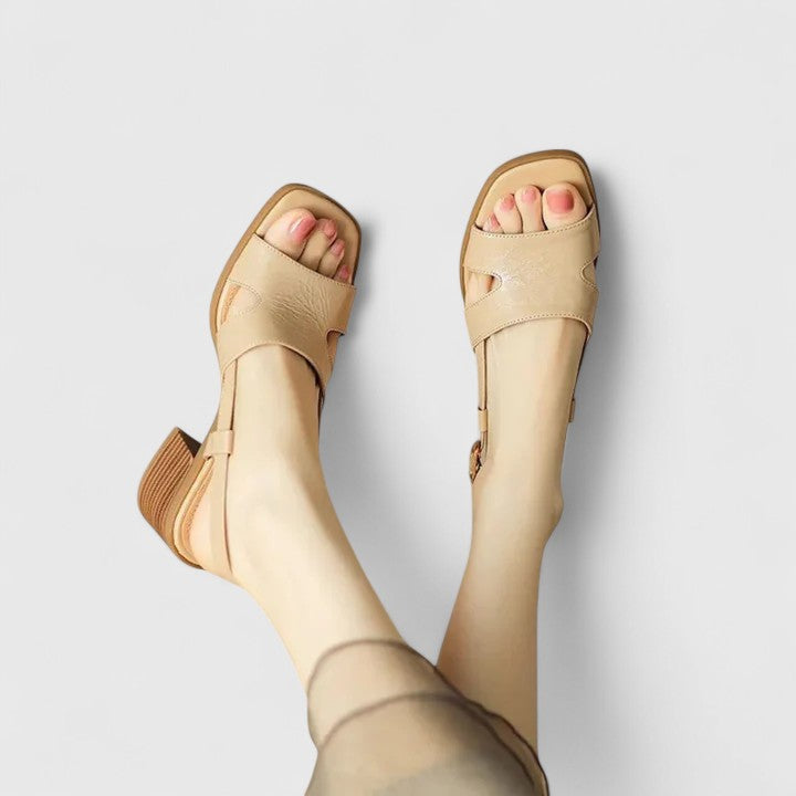 Gabriele - Leichte Sandalen mit Blockabsatz von Stefanie Berlin