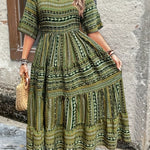 Janina - Fließendes Ethno-Kleid von Stefanie Berlin