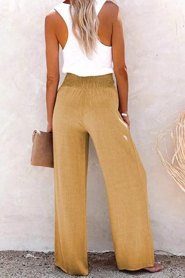 Rebecca - Hochtaillierte Lockere Hose - Ansicht 11