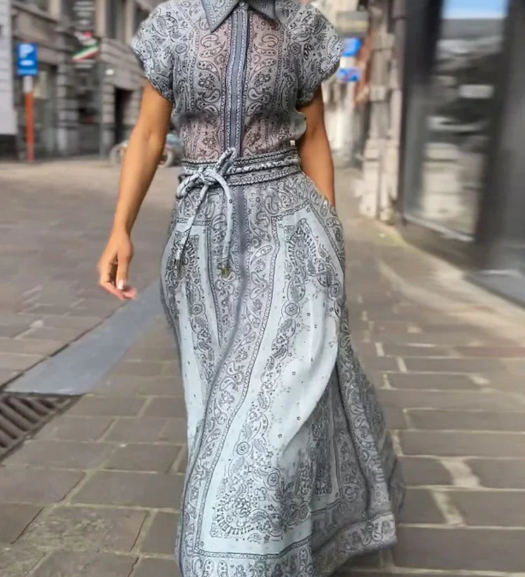 Adele - Bohemian Print Zweiteiliges Ensemble von Stefanie Berlin