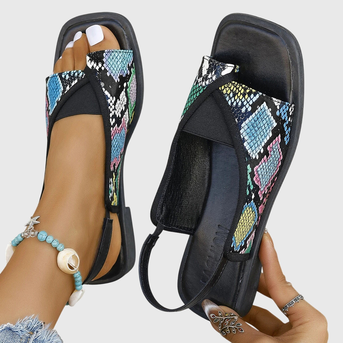 Nicola - Trendige Orthopädische Sandalen - Ansicht 4
