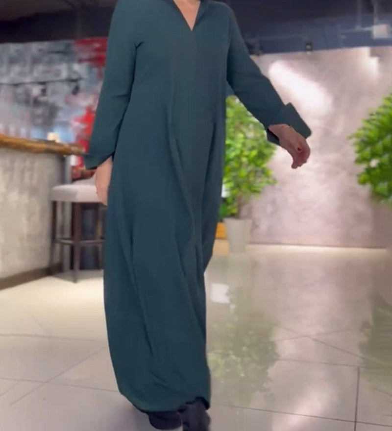 Sylvie - Weit geschnittenes Maxikleid - Ansicht 9