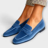 Louise™ | Mokassins aus weichem Velours von Stefanie Berlin