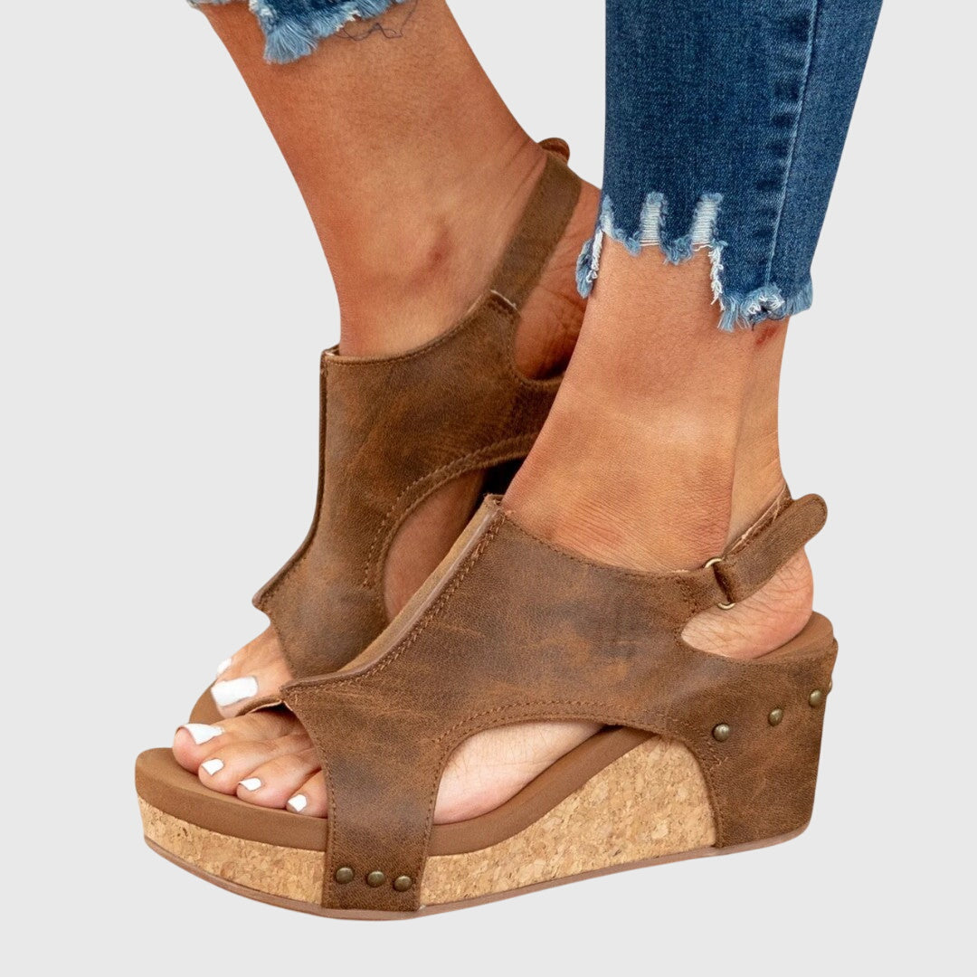 Manuela - Elegante orthopädische Sandalen - Ansicht 8