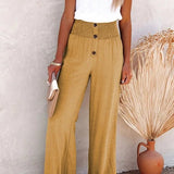 Rebecca - Hochtaillierte Lockere Hose - Ansicht 10