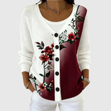 Ida | Bequeme Strickjacke mit Knopfleiste